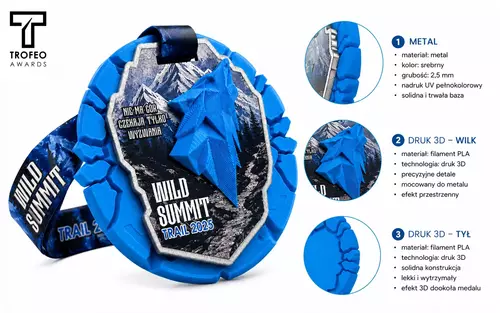 Zdjęcie produktu Medal WILD SUMMIT TRAIL 2025 2