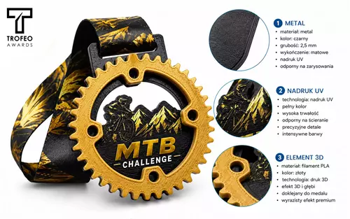 Zdjęcie produktu Medal MTB CHALLENGE 2