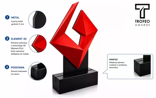 Zdjęcie produktu Statuetka GRODZISK MAZOWIECKI 2