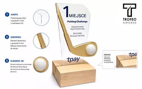 Zdjęcie produktu Statuetka GOLF 2
