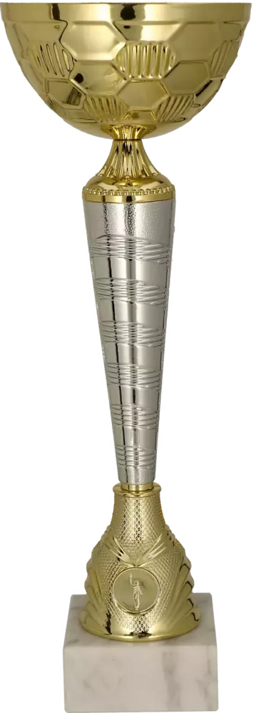 Zdjęcie produktu Puchar metalowy złoto-srebrny 9286A