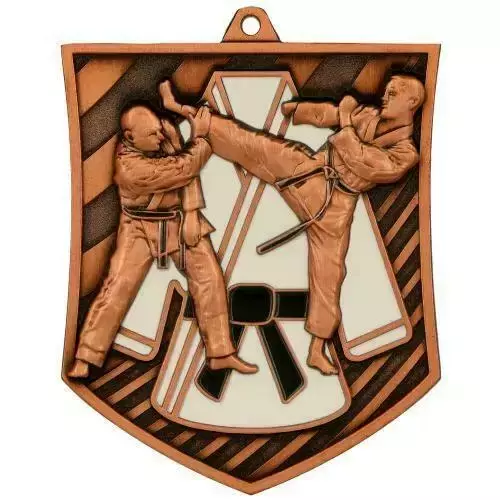 Zdjęcie produktu  Medal odlewany brązowy – karate MD8054/B