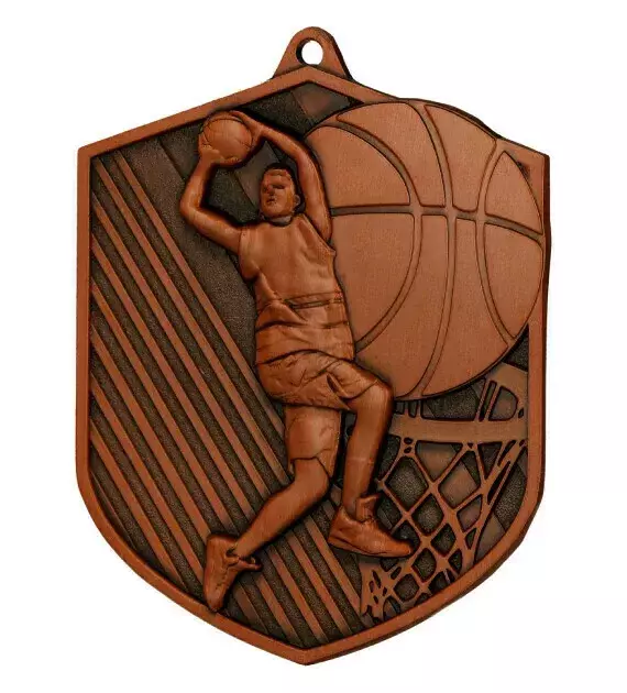 Zdjęcie produktu Medal brązowy - koszykówka MD8048/B
