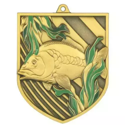 Zdjęcie produktu Medal odlewany złoty – wędkarstwo – karp MD8053/G