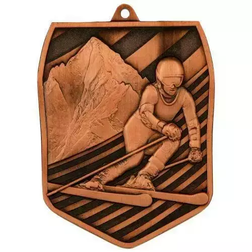 Zdjęcie produktu Medal odlewany brązowy – zjazd narciarski MD8055/B