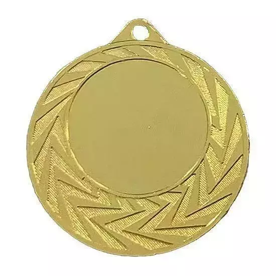 Zdjęcie produktu Złoty medal ogólny z miejscem na emblemat - 25 mm MMC0240/G