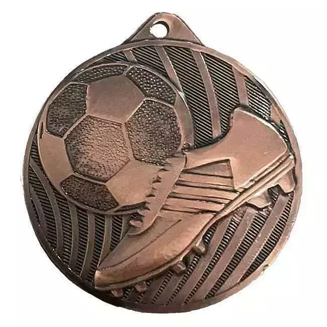 Zdjęcie produktu Medal stalowy brązowy - piłka nożna MMC0450/B