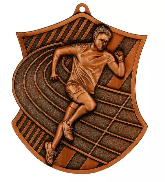 Zdjęcie produktu Medal brązowy 80mm x 60mm - biegi MD8061/B