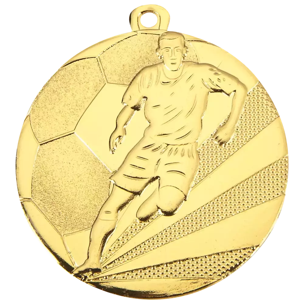 Zdjęcie produktu Medal złoty - piłka nożna- BI-D112A/G