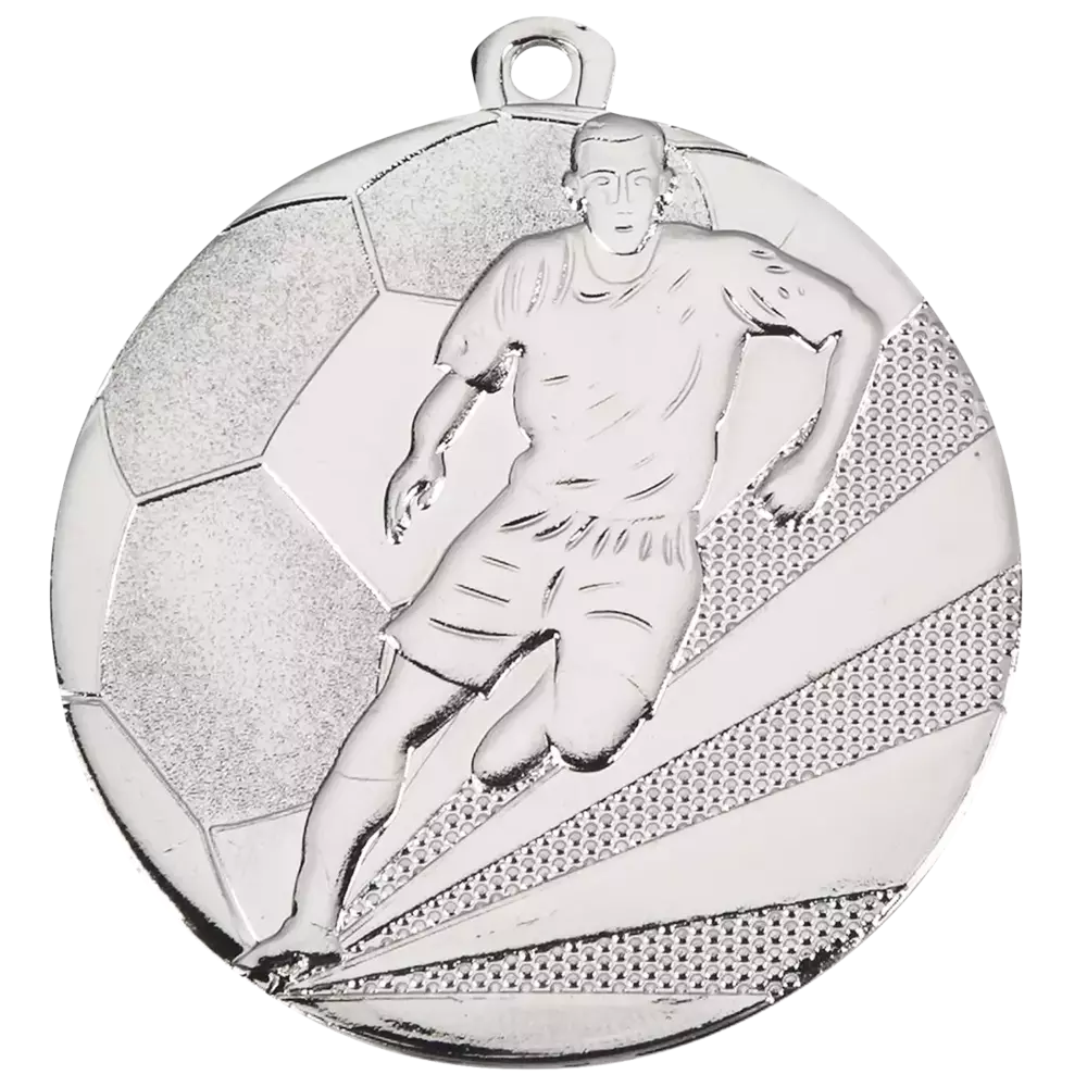 Zdjęcie produktu Medal srebrny- piłka nożna- BI-D112A/S