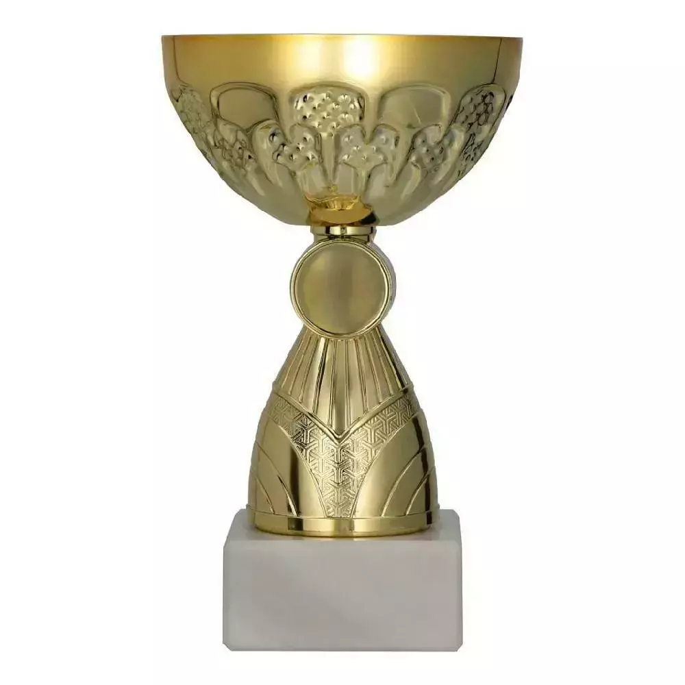 Zdjęcie produktu Puchar metalowy złoty 9306A