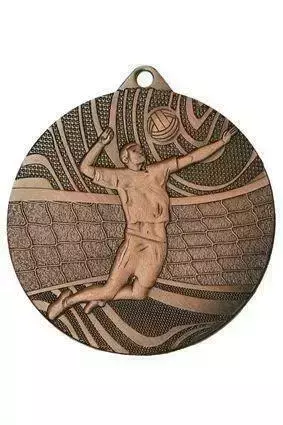 Zdjęcie produktu Medal brązowy 50 mm - siatkówka MMC41050/B