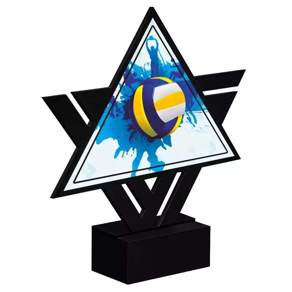 Zdjęcie produktu Linia dedykowana - statuetka metalowa 1 szt - Siatkówka LD-S-09