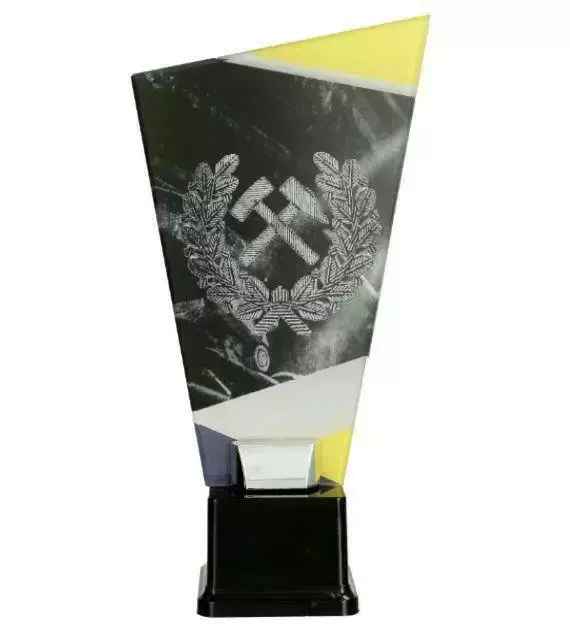 Zdjęcie produktu Trofeum szklane na podwyższeniu - Górnictwo