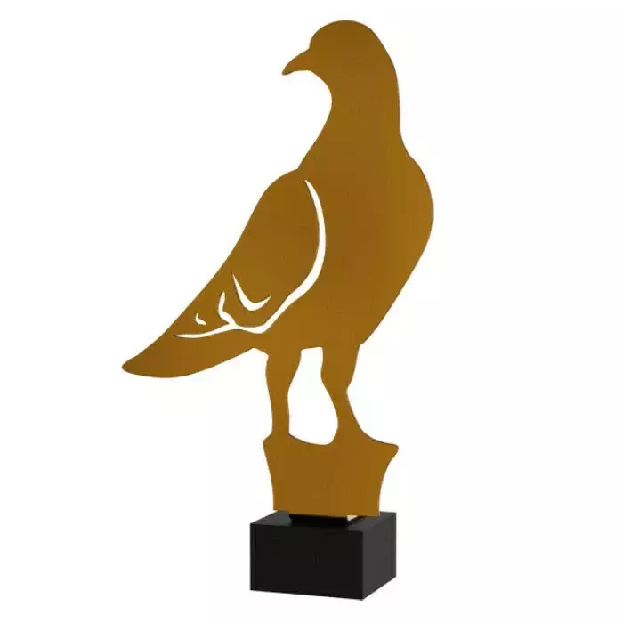 Zdjęcie produktu Trofeum metalowe z marmurową podstawą - Gołąb ML-DOVE1