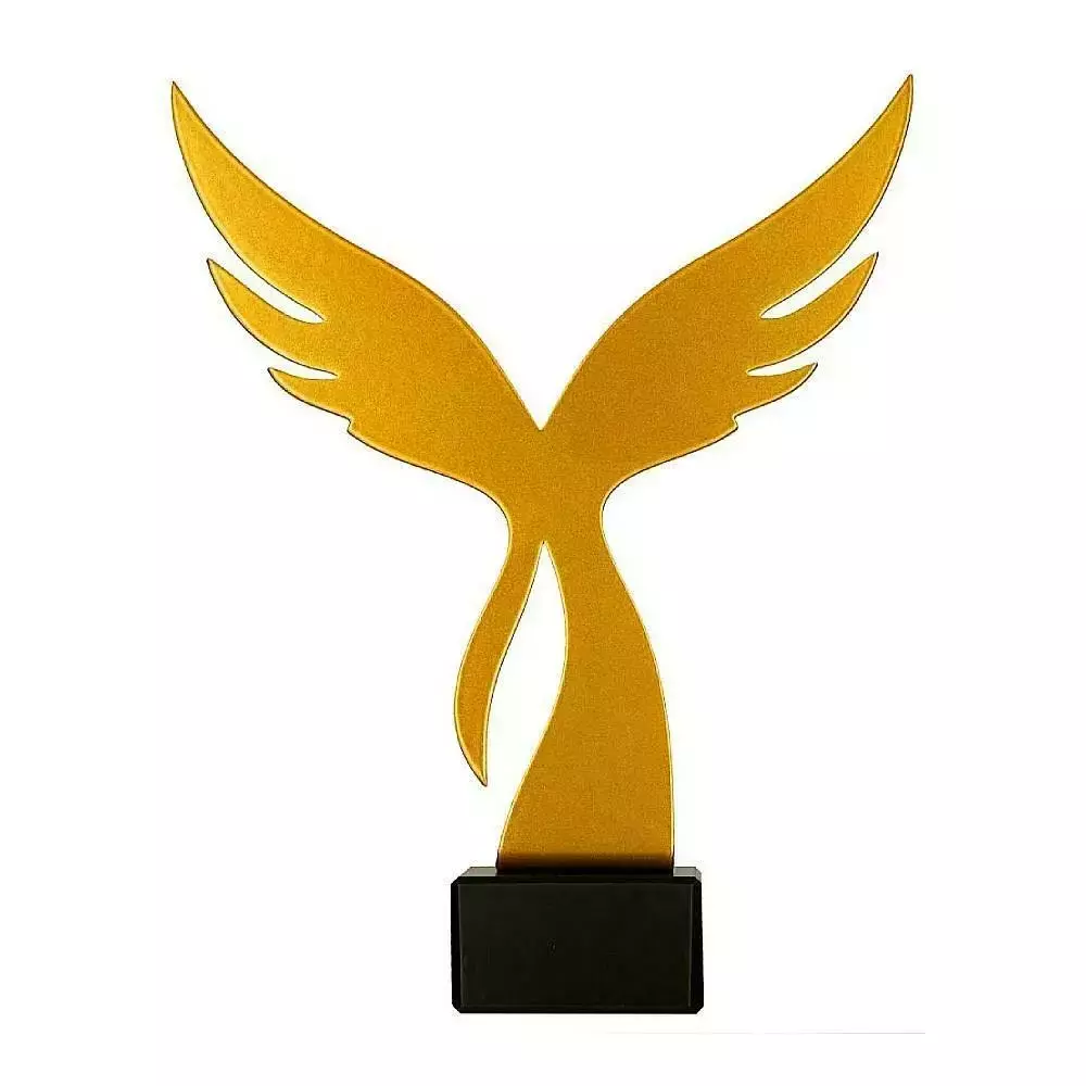 Zdjęcie produktu Trofeum metalowe z marmurową podstawą - Zwycięstwo ML-WIN4