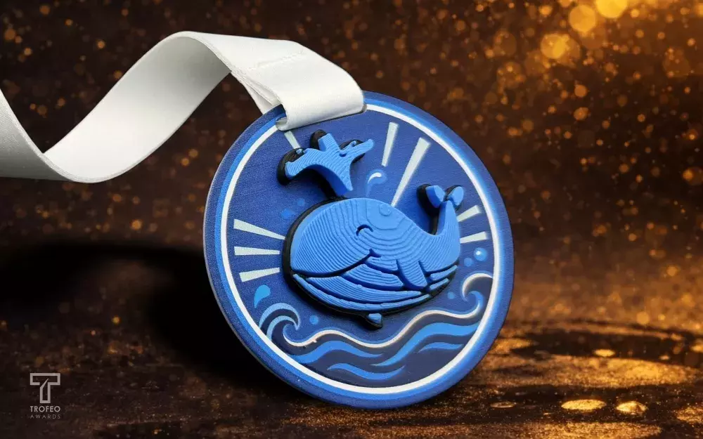 Zdjęcie produktu Medal WIELORYB