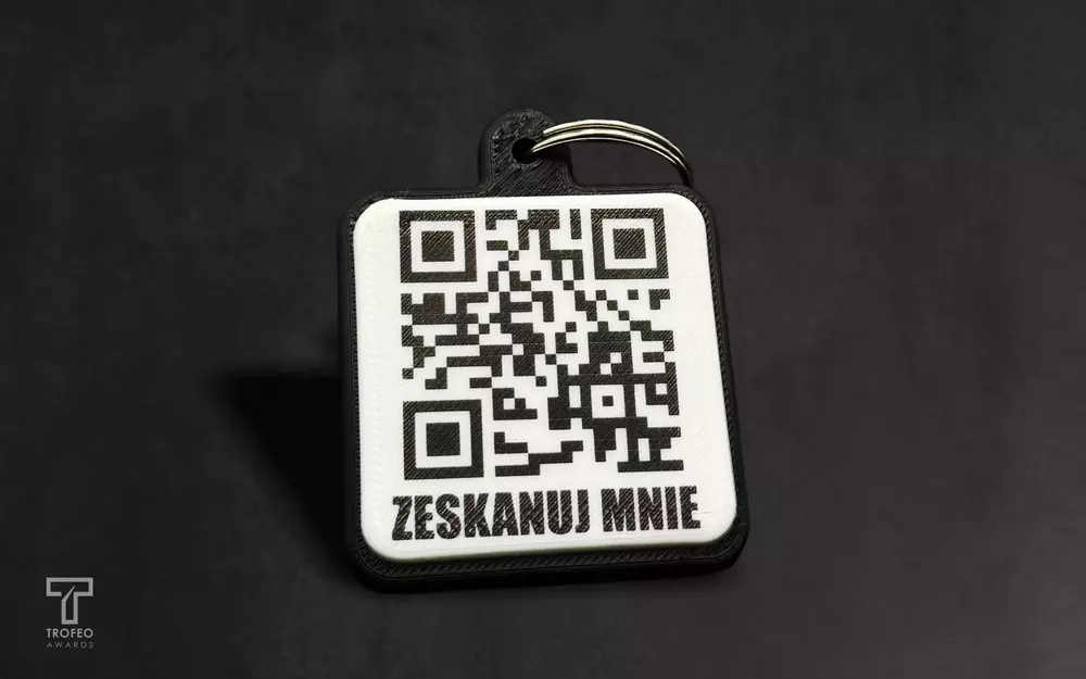 Zdjęcie produktu Brelok reklamowy KOD QR