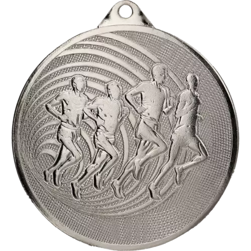 Zdjęcie produktu Medal srebrny- Bieganie - medal stalowy MMC3071/S