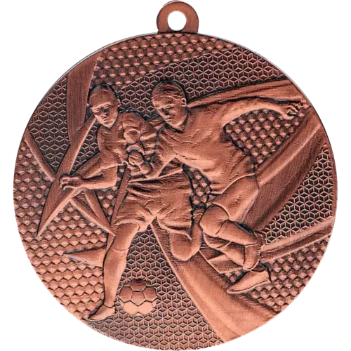 Zdjęcie produktu Medal brązowy- piłka nożna - medal stalowy MMC15050/B