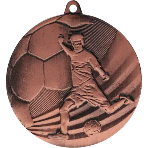 Zdjęcie produktu Medal brązowy- piłka nożna - medal stalowy MMC5055/B