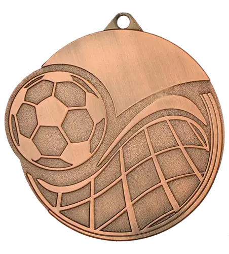 Zdjęcie produktu Medal brązowy - piłka nożna - medal stalowy MMC6065/B
