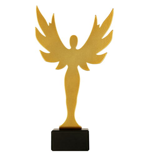 Zdjęcie produktu Trofeum metalowe z marmurową podstawą - Zwycięstwo ML-VIC