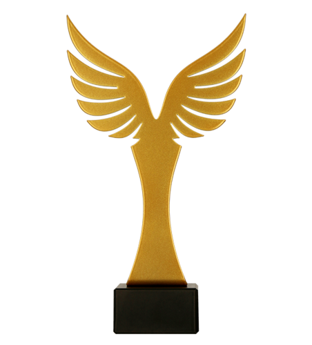 Zdjęcie produktu Trofeum metalowe z marmurową podstawą - Zwycięstwo 2 ML-WIN