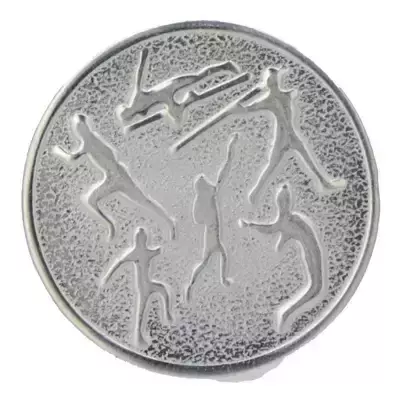 Zdjęcie produktu Wklejka aluminiowa srebrna - lekkoatletyka
