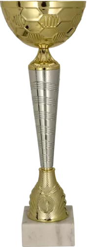 Zdjęcie produktu Puchar metalowy złoto-srebrny 9286A