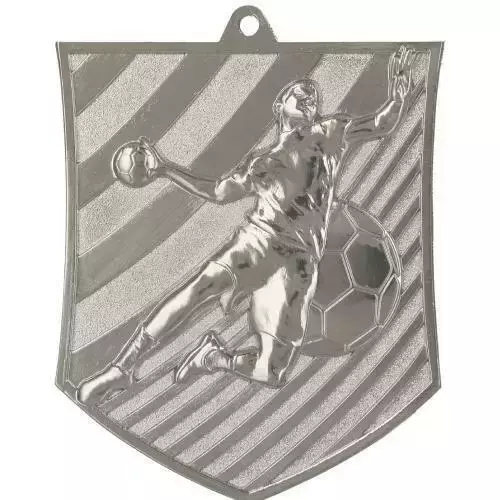 Zdjęcie produktu Medal odlewany srebrny – piłka ręczna MD8051/S