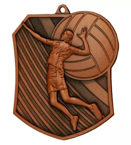 Zdjęcie produktu Medal brązowy - siatkówka MD8047/B