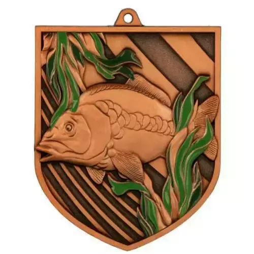 Zdjęcie produktu Medal odlewany brązowy – wędkarstwo – karp MD8053/B