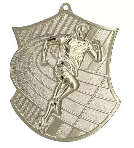 Zdjęcie produktu Medal srebrny 80mm x 60mm - biegi MD8061/S