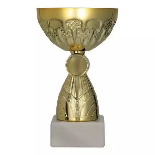Zdjęcie produktu Puchar metalowy złoty 9306B