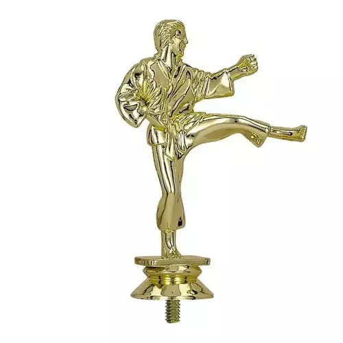 Zdjęcie produktu Figurka plastikowa złota - karate