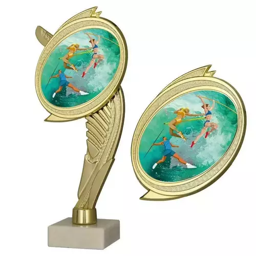 Zdjęcie produktu Figurka plastikowa złota - LEKKOATLETYKA