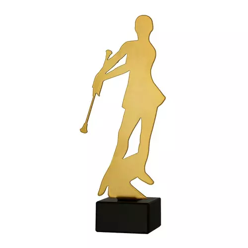 Zdjęcie produktu Trofeum metalowe z marmurową podstawą - Cheerleading ML-CHEER4
