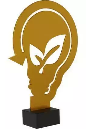Zdjęcie produktu Trofeum metalowe z marmurową podstawą - Ekologia ML-ECO1