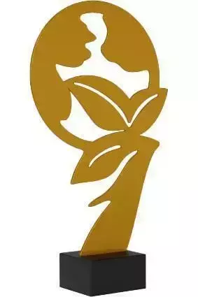 Zdjęcie produktu Trofeum metalowe z marmurową podstawą - Ekologia ML-ECO2