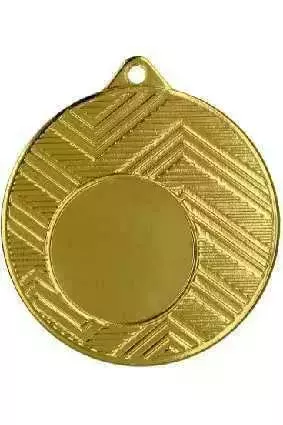 Zdjęcie produktu Medal złoty ogólny z miejscem na emblemat 25 mm MMC0750