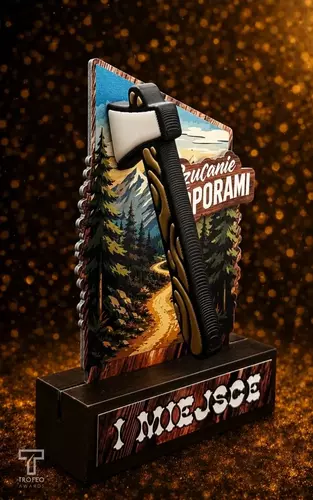 Zdjęcie produktu Statuetka RZUCANIE TOPORAMI