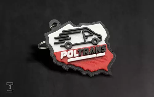 Zdjęcie produktu Brelok reklamowy POLTRANS