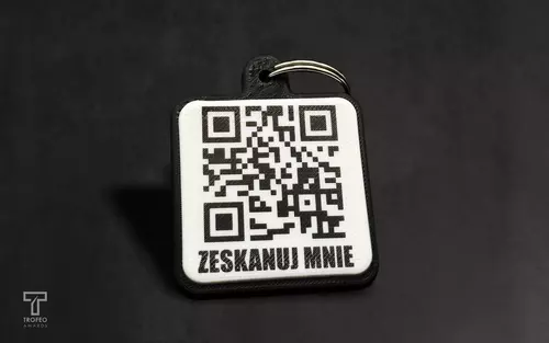 Zdjęcie produktu Brelok reklamowy KOD QR