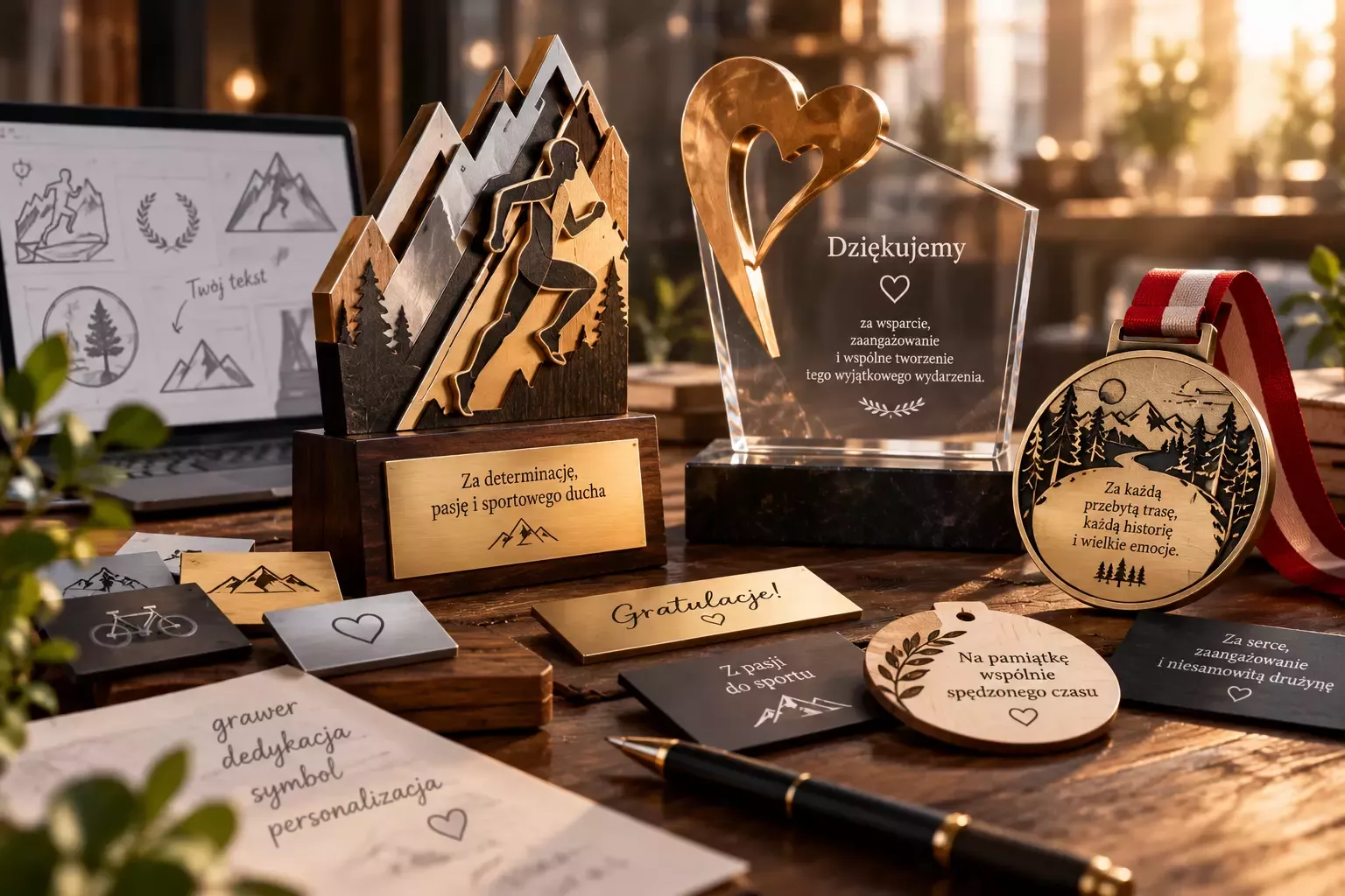 Personalizowane trofea – pomysły na grawer, dedykacje i symbole, które uczestnicy naprawdę zapamiętają